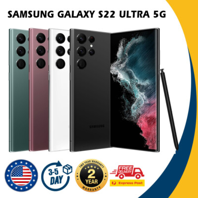  SAMSUNG GALAXY S22 ULTRA 5G S908U 128GB 256GB  512GB (FACTORY UNLOCKED)  SEALD