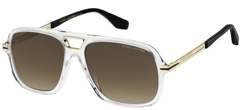 Marc Jacobs Rounded Pilot Sunglasses Marc 686/S 06JHA Gold  display picture 1