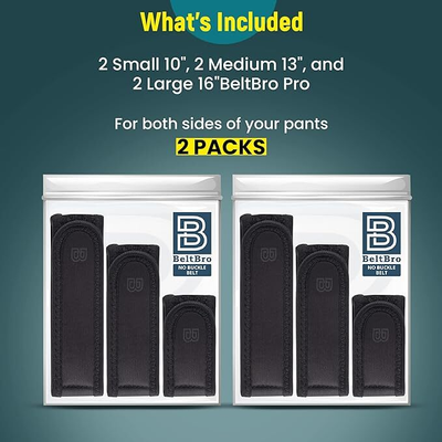#ad #ad BeltBro Pro Multipack For Men – BeltPro Buckle Free Elastic Belt *OFFICIAL* $29.99
