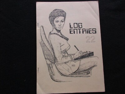 VINTAGE STAR TREK FANZINE BOOKLET, 55 PAGES, LOG ENTRIES #22   DAY-1022*06500