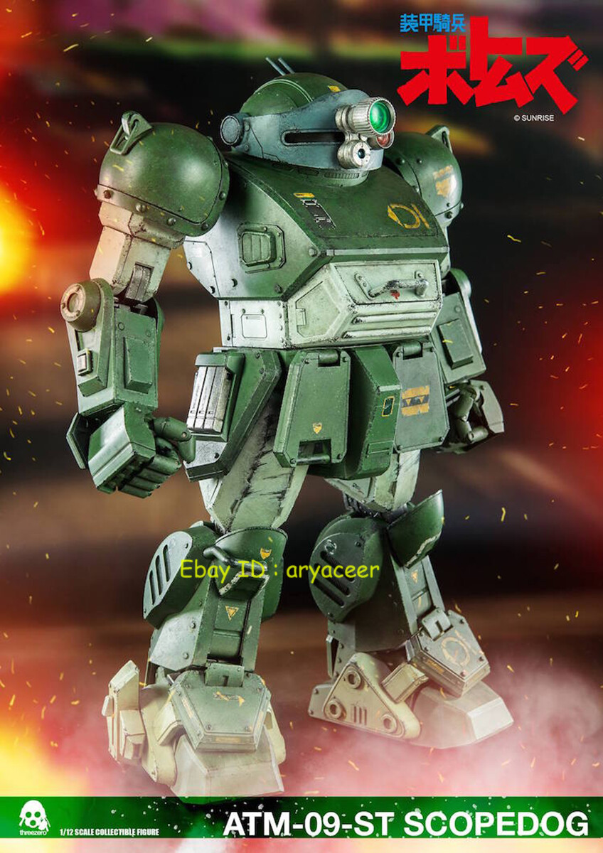 3A ThreeZero Votoms 1/12 ATM-09-ST Scopedog Action Figure