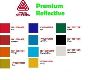 3m Reflective Vinyl Color Chart