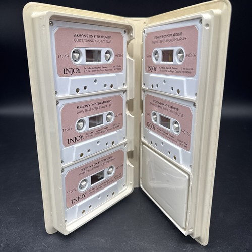 Sermons On Stewardship By John C. Maxwell Injoy 5 Audio Cassettes - Picture 3 of 4