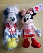Disney Store New Minnie And Mickey Mouse Plush   Valentine's Day   16''