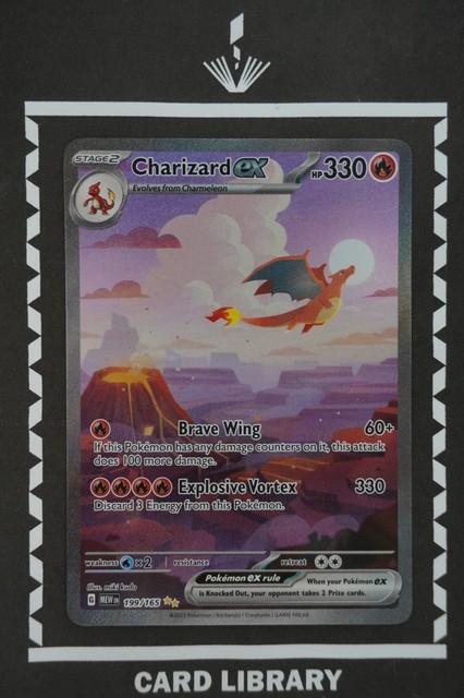 Charizard ex #199 (Scarlet & Violet 151 (2023))