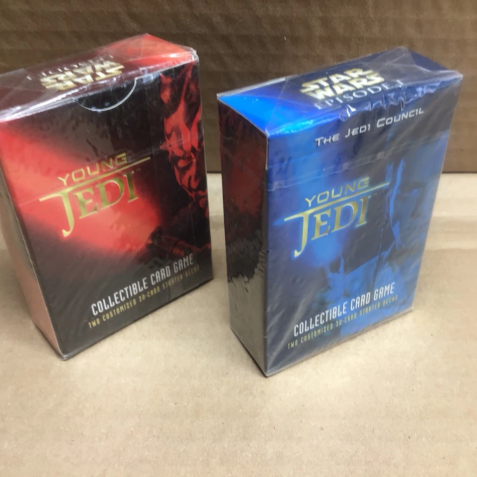 Lot of 2 - Sealed Decipher Star Wars Episode I Young Jedi Starter Deck Maul/Jedi - Image 2 of 2