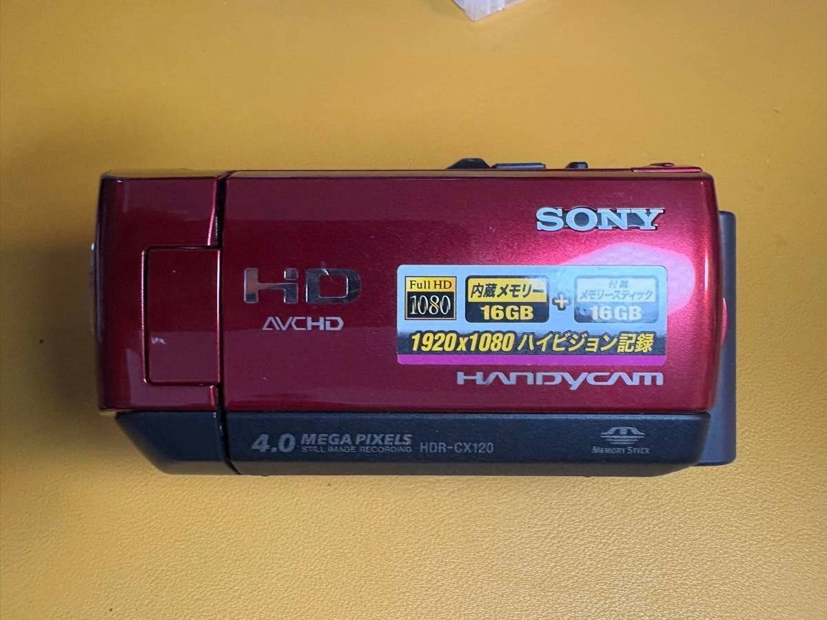 【中古品】20MP DV30HD CAMCORDR RED(中古品) Sony Handycam Red Camcorders for sale | eBay