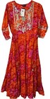 Anarkali kurta Cotton Printed Kurti Embroidery Pattern Kurti For Women Sz Med — photo 1
