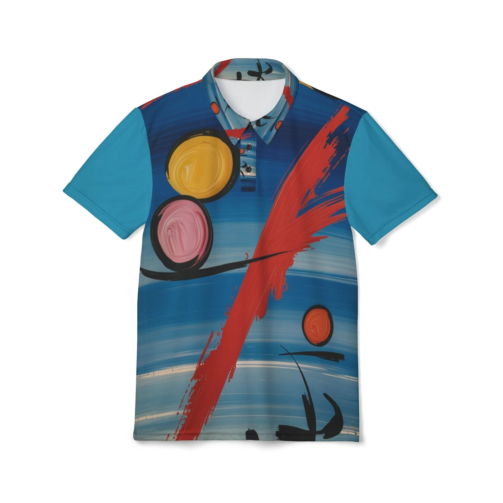 unique designer painting art Unisex Polo Shirt men women original gift idea
Opens in a new window or