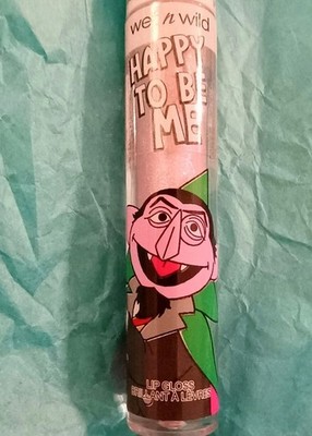 The Count Sesame Street Lip Gloss Wet Wild Happy To Be Me Limited Edition Sealed
