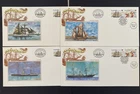 Australia 1986 South Australia Coastal Mail Four different FDC's