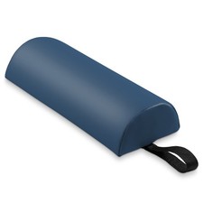 6" Massage Table Half Round Neck Bolster Pillow - Blue