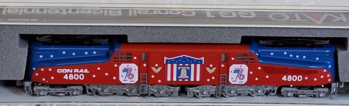 Kato 2015-DCC N Scale GG1 Conrail Bicentenario #4800 con Digitrax DCC | Condition: New