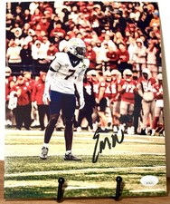 EMMANUEL MCNEIL-WARREN SIGNED 8X10 Photo JSA COA 2026 NFL DRAFT Toledo Rockets B