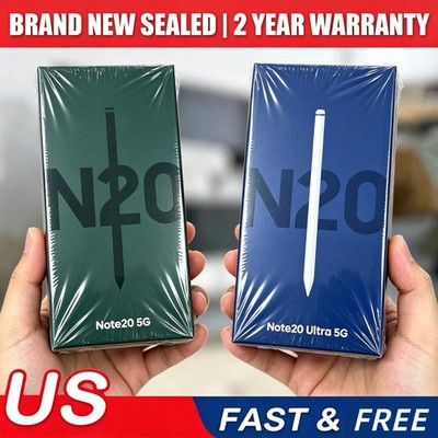 New Samsung Galaxy Note 20| Note20 Ultra 5G 128GB N981U1 N986U1 Factory Unlocked