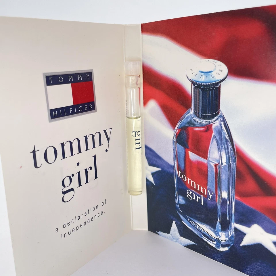 Tommy Hilfiger Tommy Girl Perfume Muestra Frascos 1.5 ml .05 OZ Lote de 2 Hechos en EE. UU. Foto 3 de 4