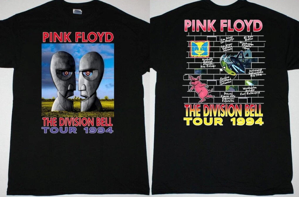 Las mejores ofertas en Camisa de campana de división de Pink Floyd