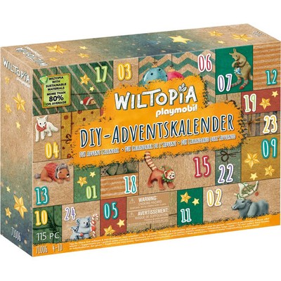 PLAYMOBIL 71006 Wiltopia - DIY Adventskalender: Tierische Weltreise
