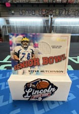 2001 Bowman - Rookie Jerseys Steve Hutchinson #BJ-SH (MEM, RC)