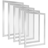 Poppstar 5X Magnetrahmen A4, HöHe 32,2 Cm, Breite 23,6 Cm, Grau