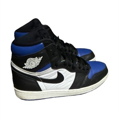 Nike Air Jordan 1 Retro High OG Black Royal High-Top Basketball Sneakers