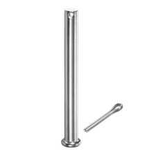 1Pcs M10x30mm 304 Stainless Steel Single Hole Clevis Pins with Cotter Pins