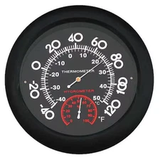 Zoro Select 49T437 Analog Thermometer,-40 To 120 Degree F