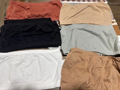 Stylish 8 Multi Color Lg/XLg Tube Tops For Summer