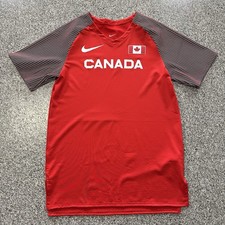 Nike Pro Elite Team Canada Jersey Mens Small Track & Field Made in USA CI7391