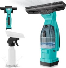 Cordless Window Vacuum Cleaner Compatible Makita 18V Spray Bottle No Battery
