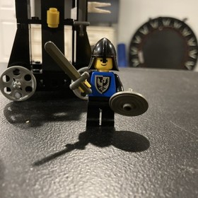 Vintage 1984 LEGO Castle Black Falcons Set 6030 Catapult Minifigs Manual 100%