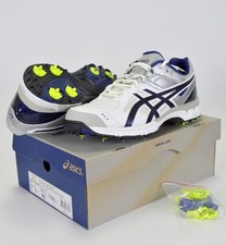 ASCIS GEL-220 NOT OUT Mens Cricket Shoes Spik...