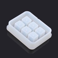 4pcs Various Styles DIY Silicone Bead Mold Jewelry Pendant Beads Casting Mould