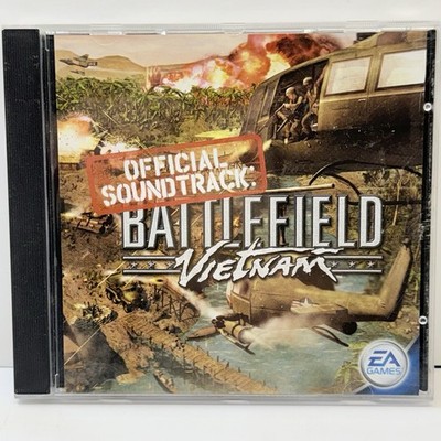 Battlefield Vietnam Official Soundtrack (CD 2003) RARE Promo Soundtrack EA Games