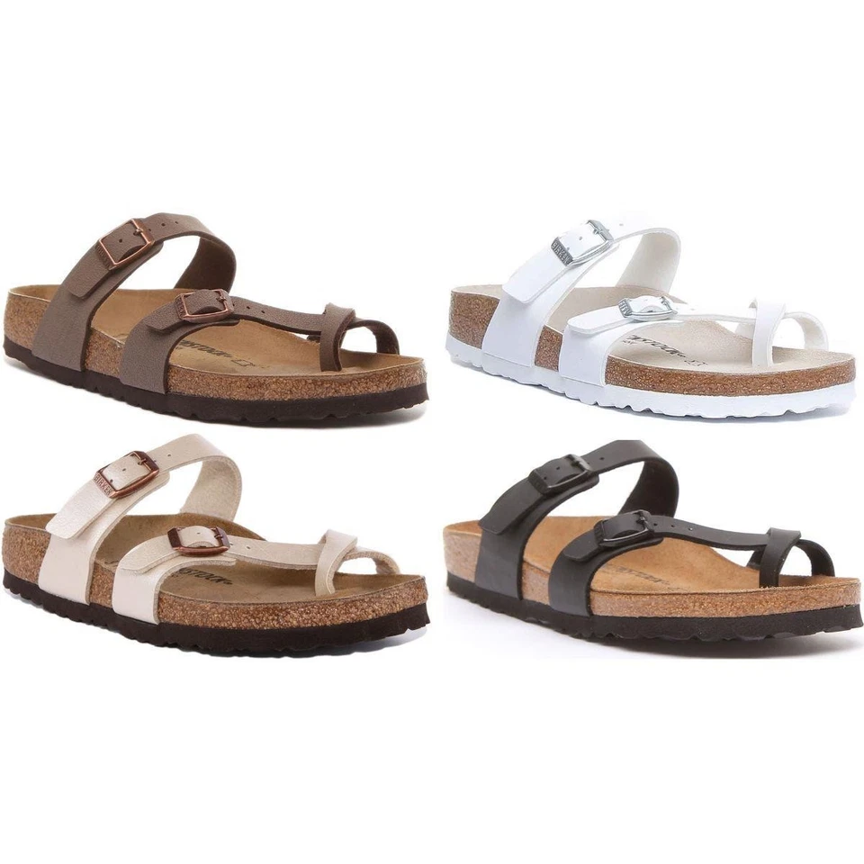 Birkenstock Mayari Lanière Monopeau Trainer Faits Femmes Crème UK 2-8 - Photo 1/1