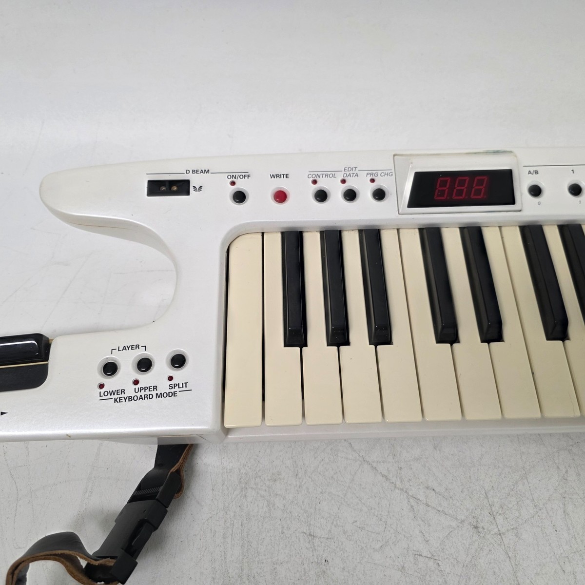 Vintage Rare Roland AX-7 Keytar Synthesizer White 45 Key | eBay