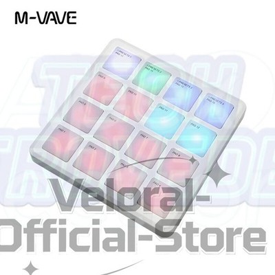 M-VAVE SMC-PAD POKET Wireless MIDI Controller Portable for Percussion Keyboards