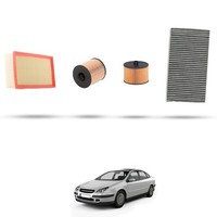 Hoffcar Set Service - 4 Filter FüR Citroen C5 2.0 HDI 100Kw Von 2004