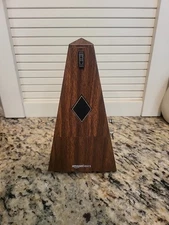 Wood Effect Metronome Time Keeper Tempo Amazon Basics G-013