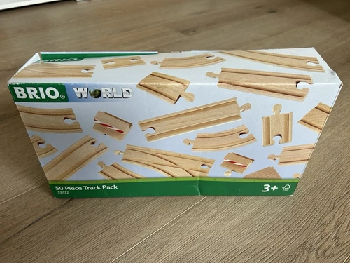 BRIO World 33772 Großes Schienensortiment 50 Teile - Schienen Set Eisenbahn Top!