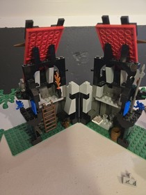 Lego Castle, Dragon Masters 6076, 6048 (No Figs) + Baseplates and Manuals Lot