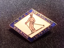 A.T.C.S.C. Instructor Hearing Impaired Rare Vintage Lapel Pin