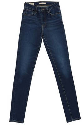 Levi´s Premium 721 High Rise Skinny Damen Jeans W26 L32 26/32 dunkelblau Stretch