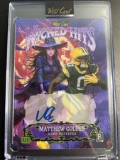 2025 WildCard/Haunted Hits/Matthew Golden Rookie Auto!! 1/1! WICKED HITS 1/1!!