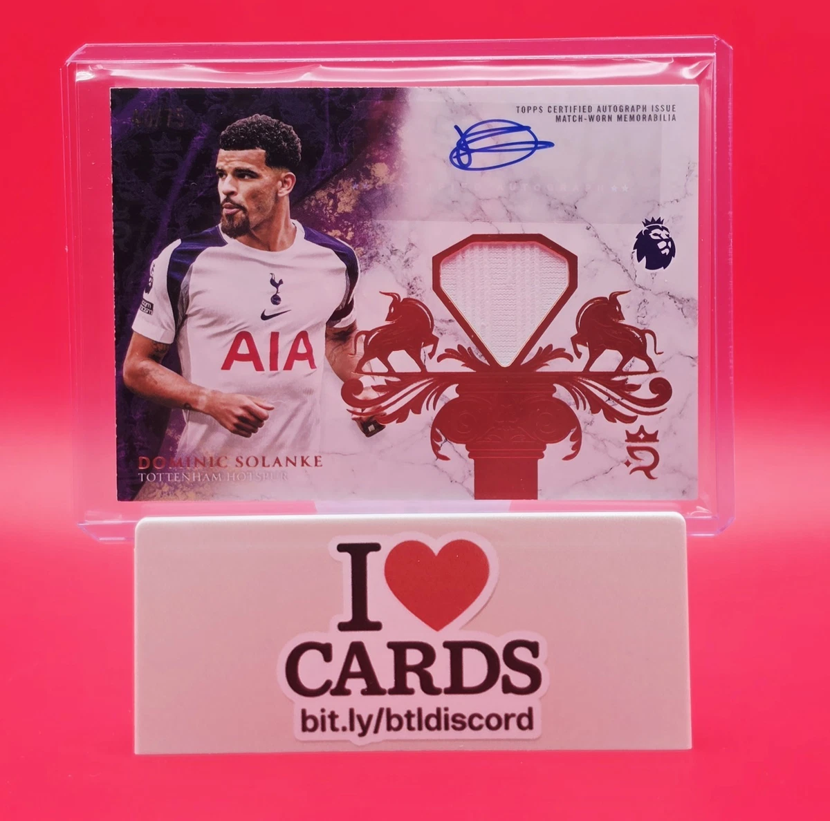 25+ Tottenham Hotspur Soccer Autographed Sports Trading Cards