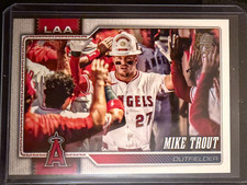 Mike Trout 2026 Topps Golden Mirror Image Variation SSP #350 - L.A. Angels