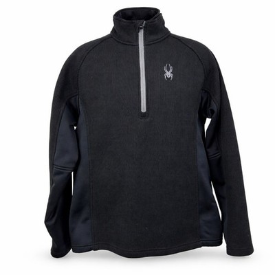 Spyder Men's Outbound 1/2 Zip Fleece Jacket Black Size L