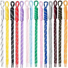Colorful Paracord Keychain 14pcs Braided Rope Keychains with Bag Charm String