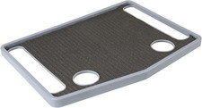 Walker Tray Table Non-Slip Mat Mobility Accessories Cup Holder 21"x16" - Gray