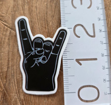 ROCK MUSIC Sticker Rock ON Sticker Decal Rock and Roll Rock-On Hard Rock  Roll